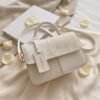 Two-Tone Single Shoulder Crossbody Bag